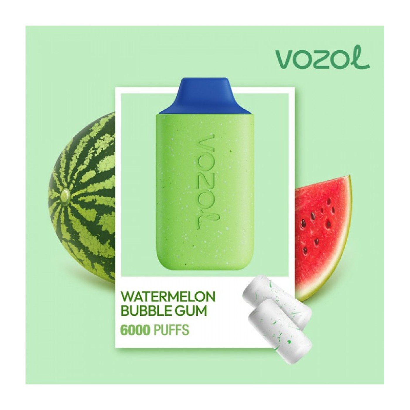Hubba Bubba Gum Vozol Watermelon Bubble Gum MTL Likit